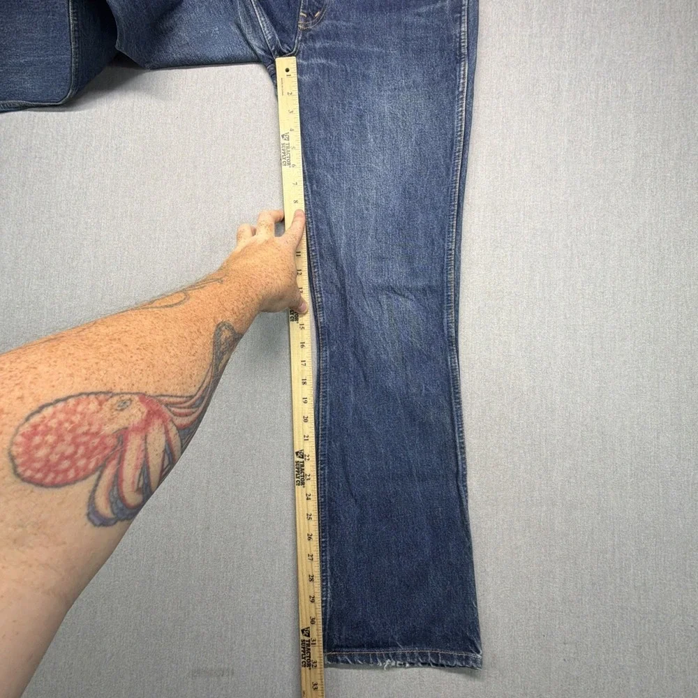 Vintage Levi's 646 Orange Tab Bellbottom Flare Denim 32x32 (Fits 30x32)